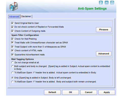 escan Email Inhaltsscanner